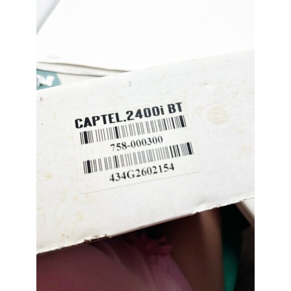 CapTel 2400i BT Bluetooth WiFi Hearing Impaired Touch Screen Caption Telephone - Picture 4 of 5